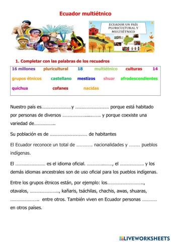 Ecuador multiétnico y pluricultural