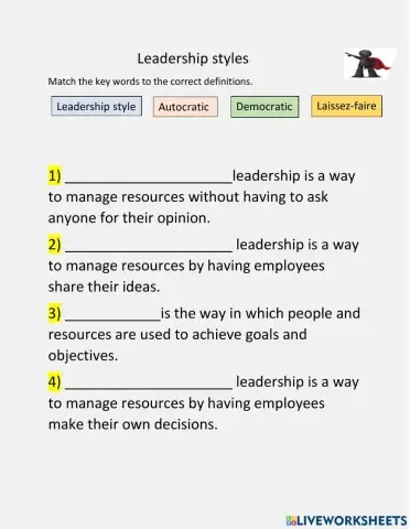 Leadership styles