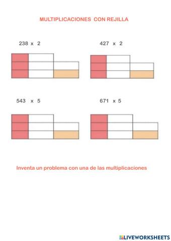 Inicio multiplicaciones con rejilla