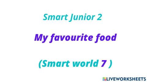 Smart junior 2 (Smart world 7)