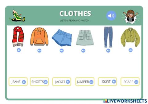 Clothes listen and match-2