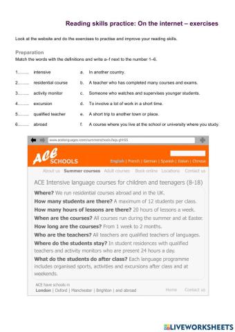 Elementary YL3 Reading 1