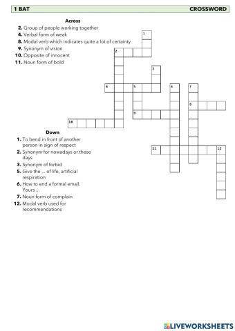 Crossword