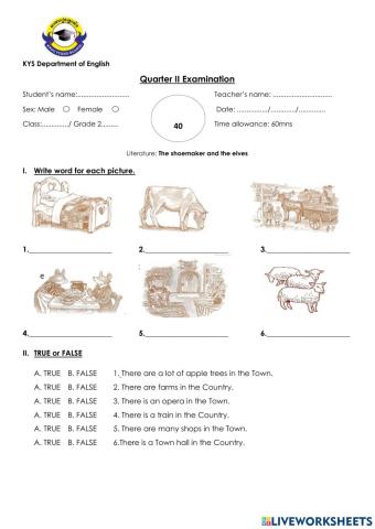 The Town Mouse and the Country Mouse