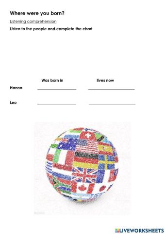 Where were you born?