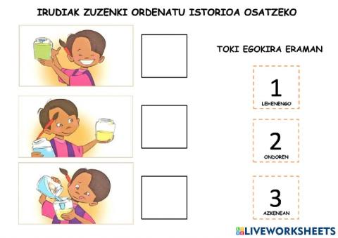 Berdea lortzeko pausoak