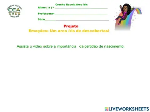 Certidão de nascimento