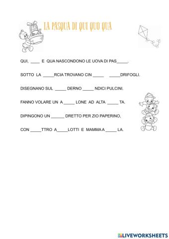 La Pasqua di Qui Quo Qua