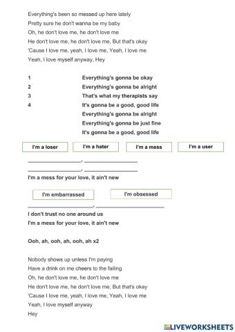 Im a mess by bebe rexha