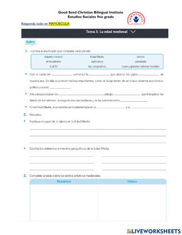 Inicial: La edad media