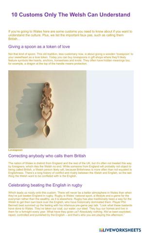 10 Customs Only The Welsh Can Understand