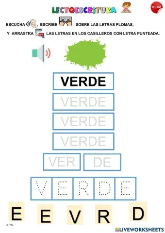 LECTURA GLOBAL - Colores