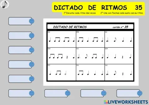 DICTADO DE RITMOS 35