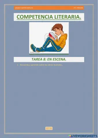 Competencia literaria 8.