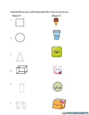 Class 2 Mathematics 2D & 3D Shapes