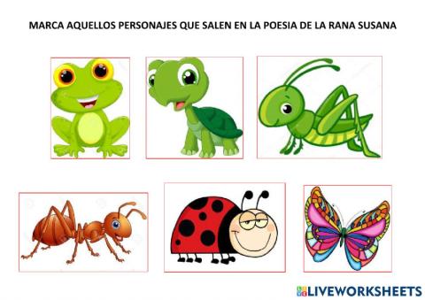 Poesia de la rana susana