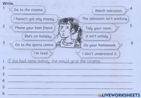 Second Conditional, English world 5