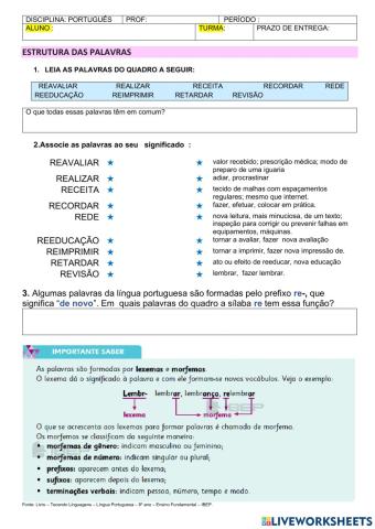 8º PORTUGUÊS - abril 2.2