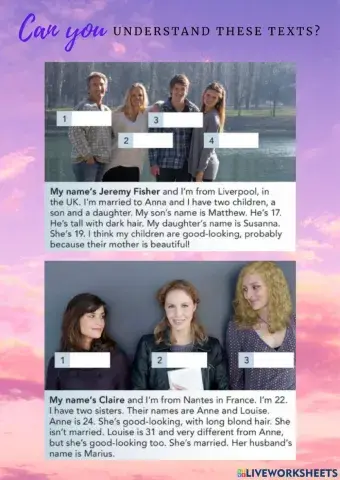 Can you understand...?