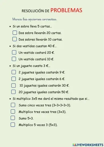 Resolución de problemas