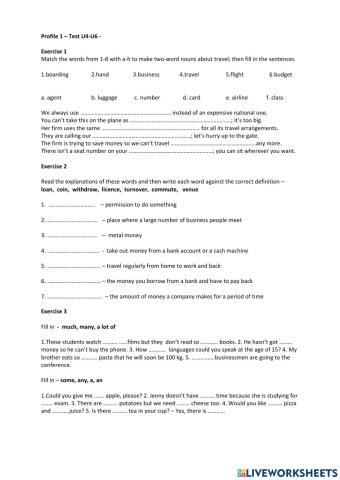 Profile 1 - Test U4-U6