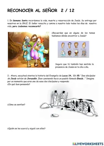 Reconocer al Señor 2.12