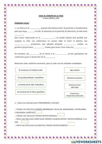 La célula: viaje al origen de la vida