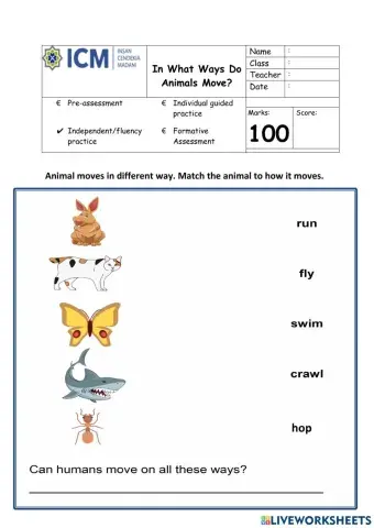 Living things movement