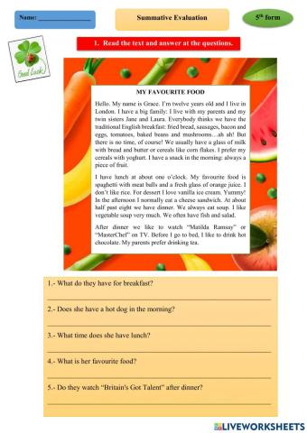 Summative Evaluation