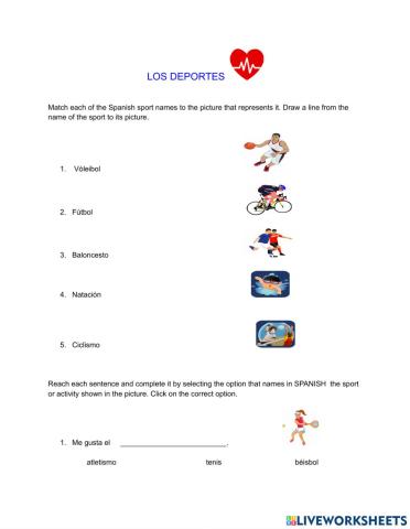 Los deportes