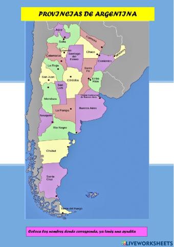 Provincias de argentina