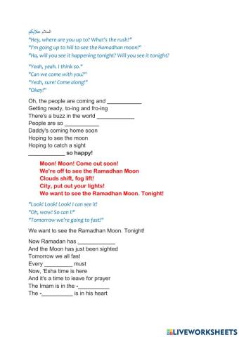 Ramadan Moon by Yusuf ISLAM