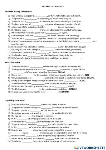 Cpe april mini-test 2021