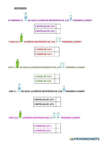 Medidas de capacidad