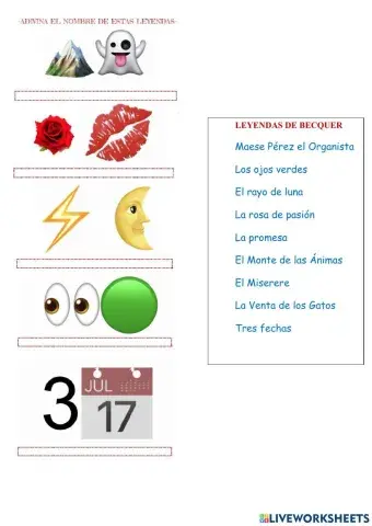 Leyendas de Bécquer