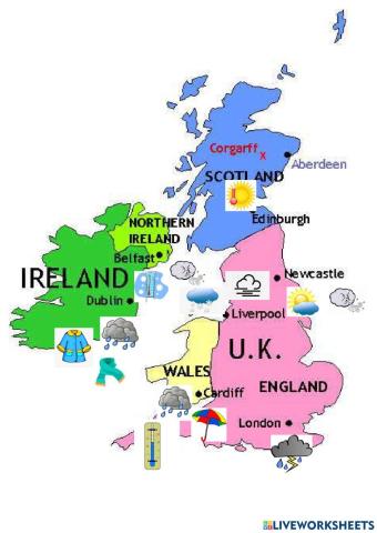 What is the weather like in the UK?
