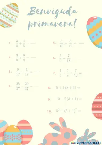 Benvinguda primavera