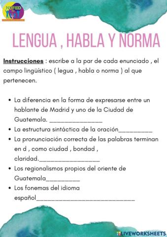 Estudio de los signos lingüísticos