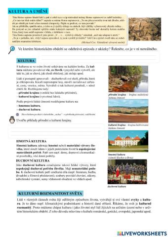 Kultura a umění 1