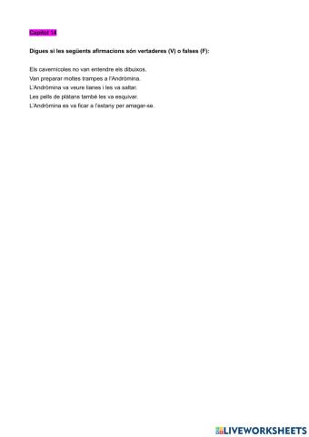 Comprensió lectora: El Capità Calçotets i la revenja repugnant dels robacalçotots radioactius Cap.14