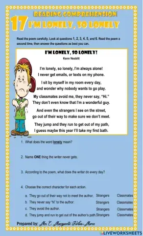 I'm Lonely, So Lonely.