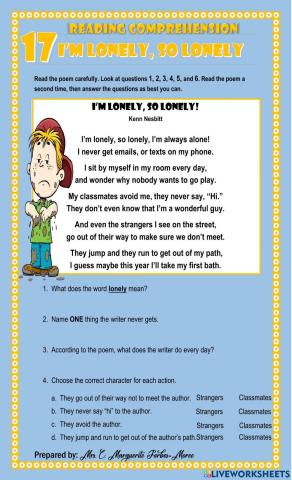 I'm Lonely, So Lonely.