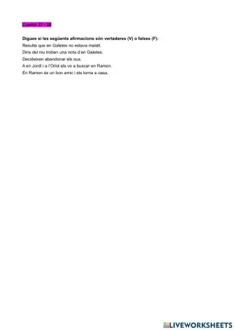 Comprensió lectora: El Capità Calçotets i la revenja repugnant dels robacalçotots radioactius Cap.27i28