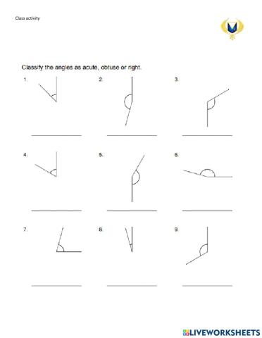 Classify angles