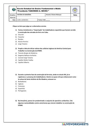 Trabalhadores da EFMM