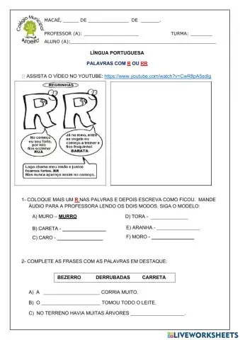 Estudo remoto REFORÇO