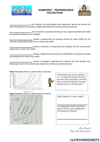 Quimifirst - Propriedades Coligativas