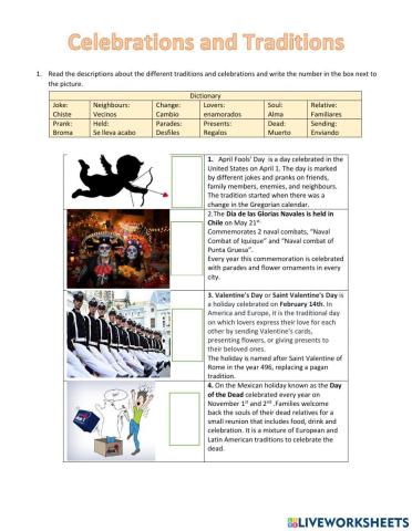 Celebrations and Traditions