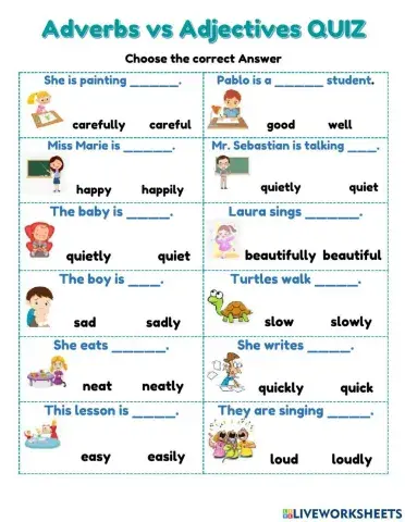 Adverbs vs Adjectives