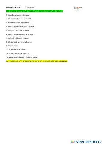 Modal 2 s. Spiderweb